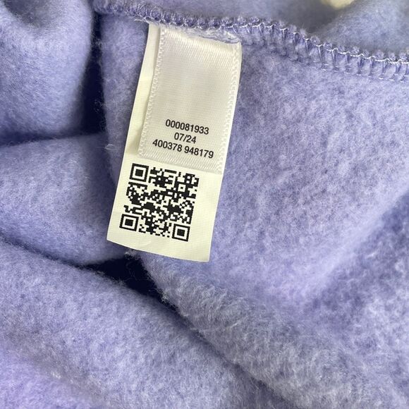 Tek Gear Ultrasoft Fleece Crewneck Sweatshirt Lola Purple Size M NWOT - Picture 7 of 8